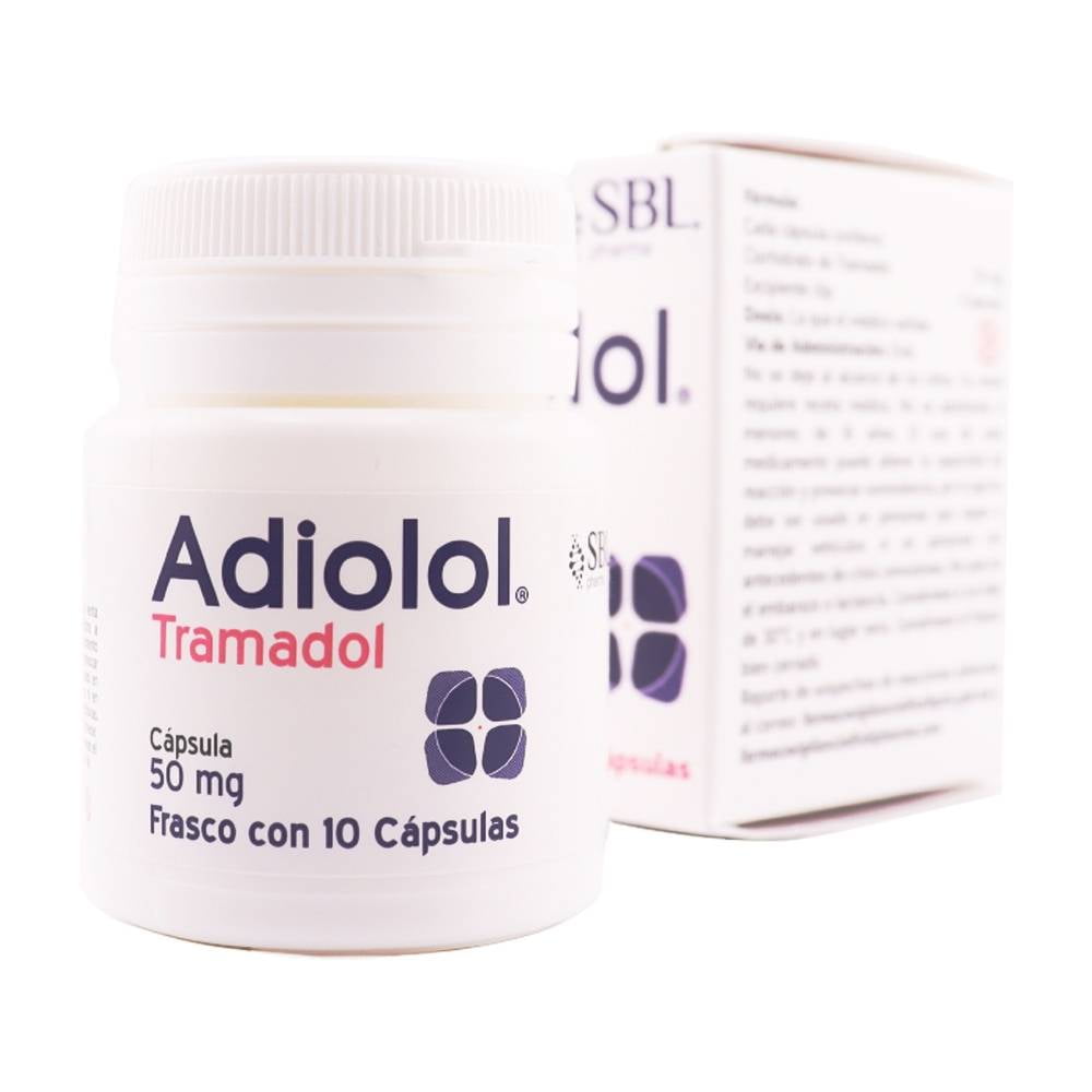 ADIOLOL 50MG Capsulas - c/10