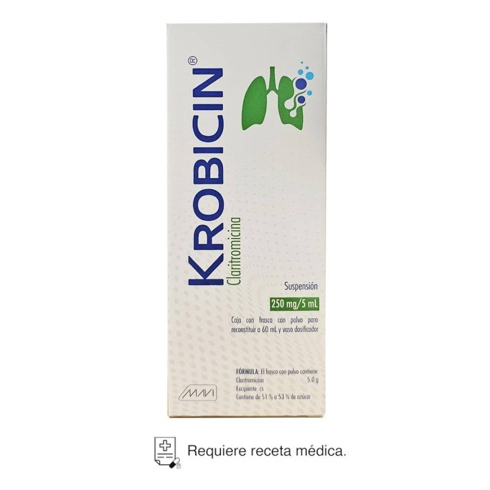 KROBICIN 250MG Suspension - 60 ml