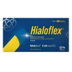 Hialoflex con 30 cápsulas suplemento alimenticio