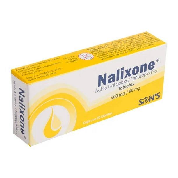 NALIXONE Tabletas - c/20