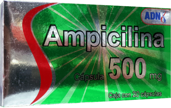 AMPICILINA 500MG ADN Capsulas - c/20