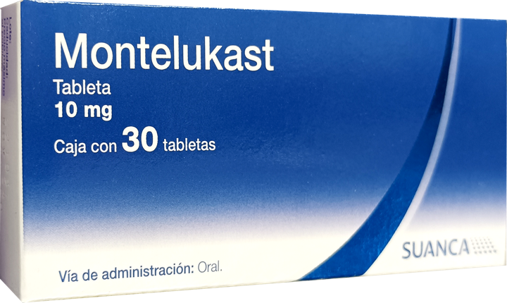 MONTELUKAST 10MG SUANCA Tabletas - c/20