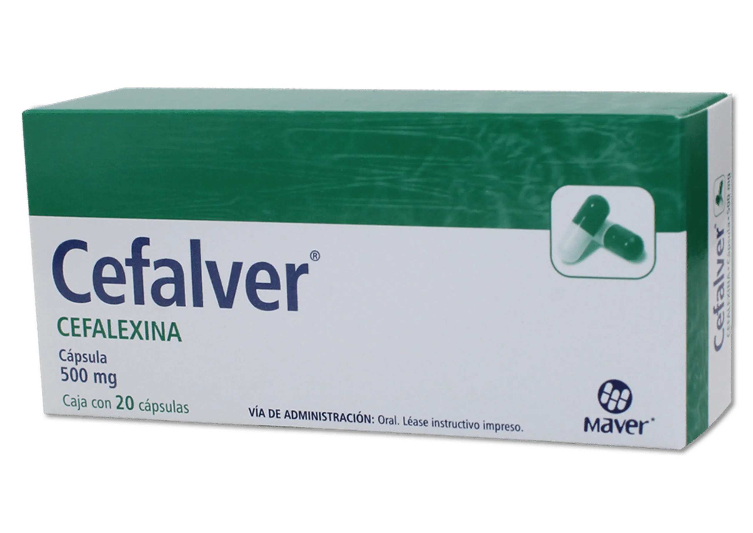 CEFALVER 500MG Capsulas - c/20