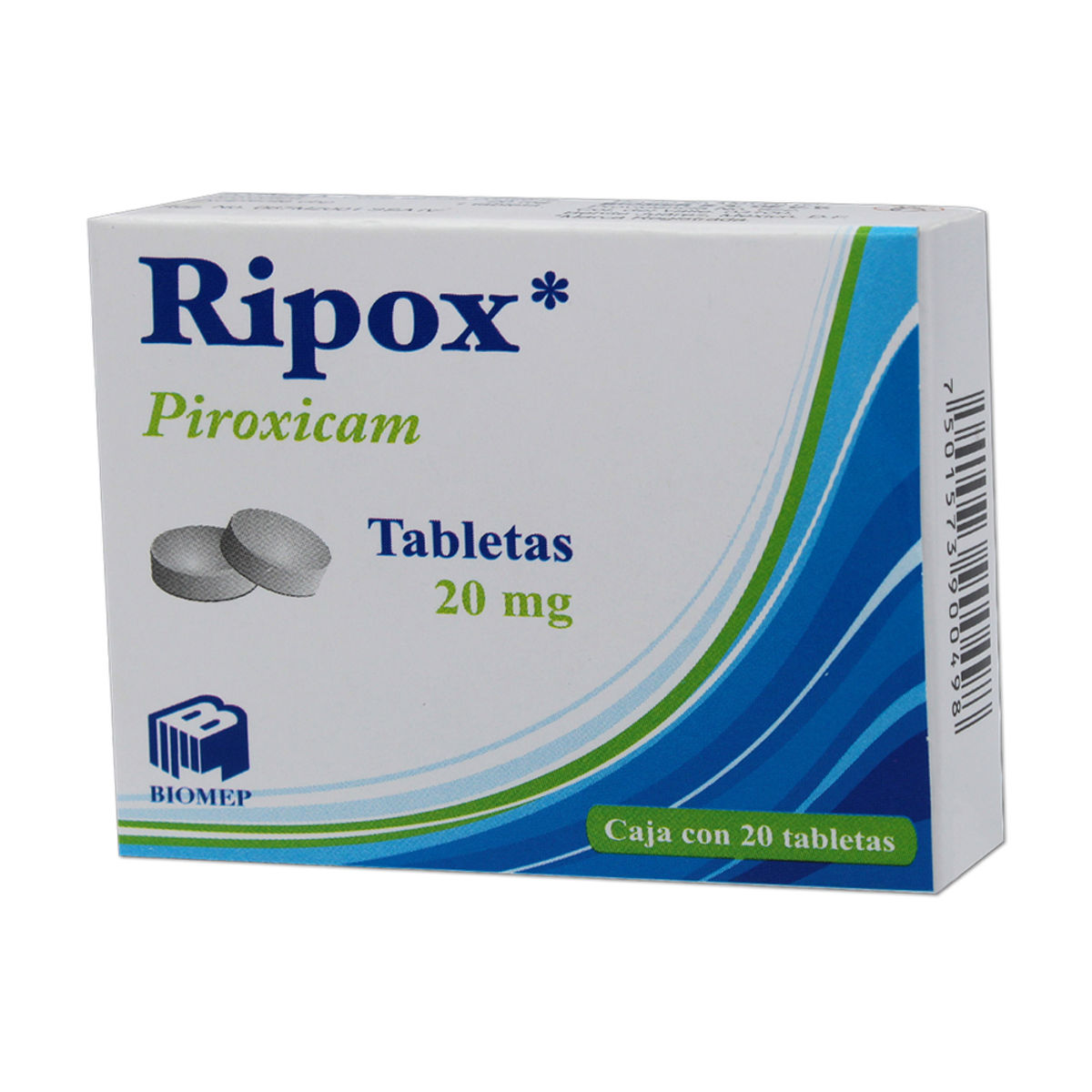 RIPOX Tabletas - c/20