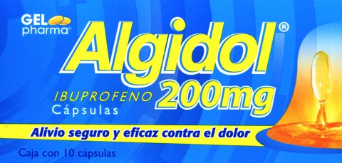 ALGIDOL 200  Capsulas - c/10