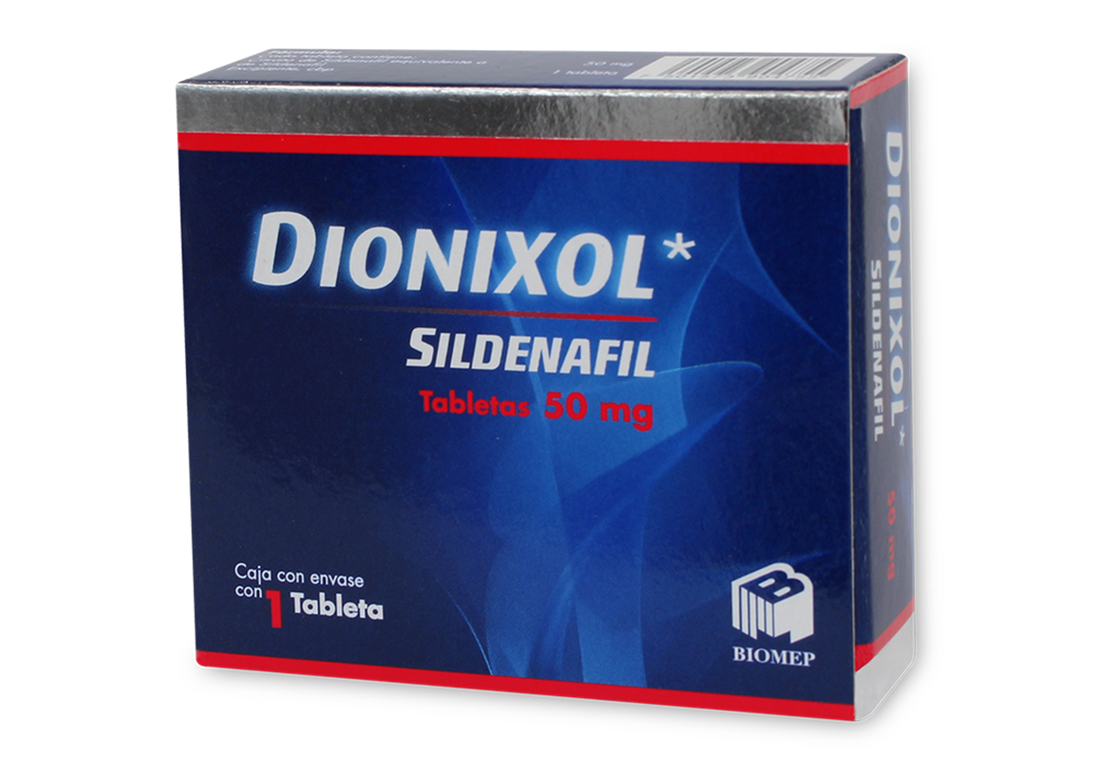 DIONIXOL 50MG Tabletas - c/1