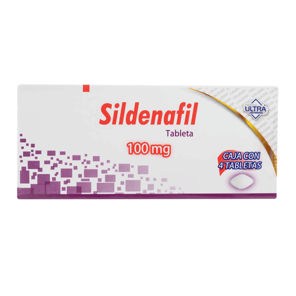 SILDENAFIL 100MG QUIMICA Y FARMACIA Tabletas - c/4