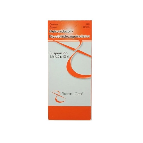 METRONIDAZOL DIYODOHIDROXIQUINOLEINA Suspension - 120 ml