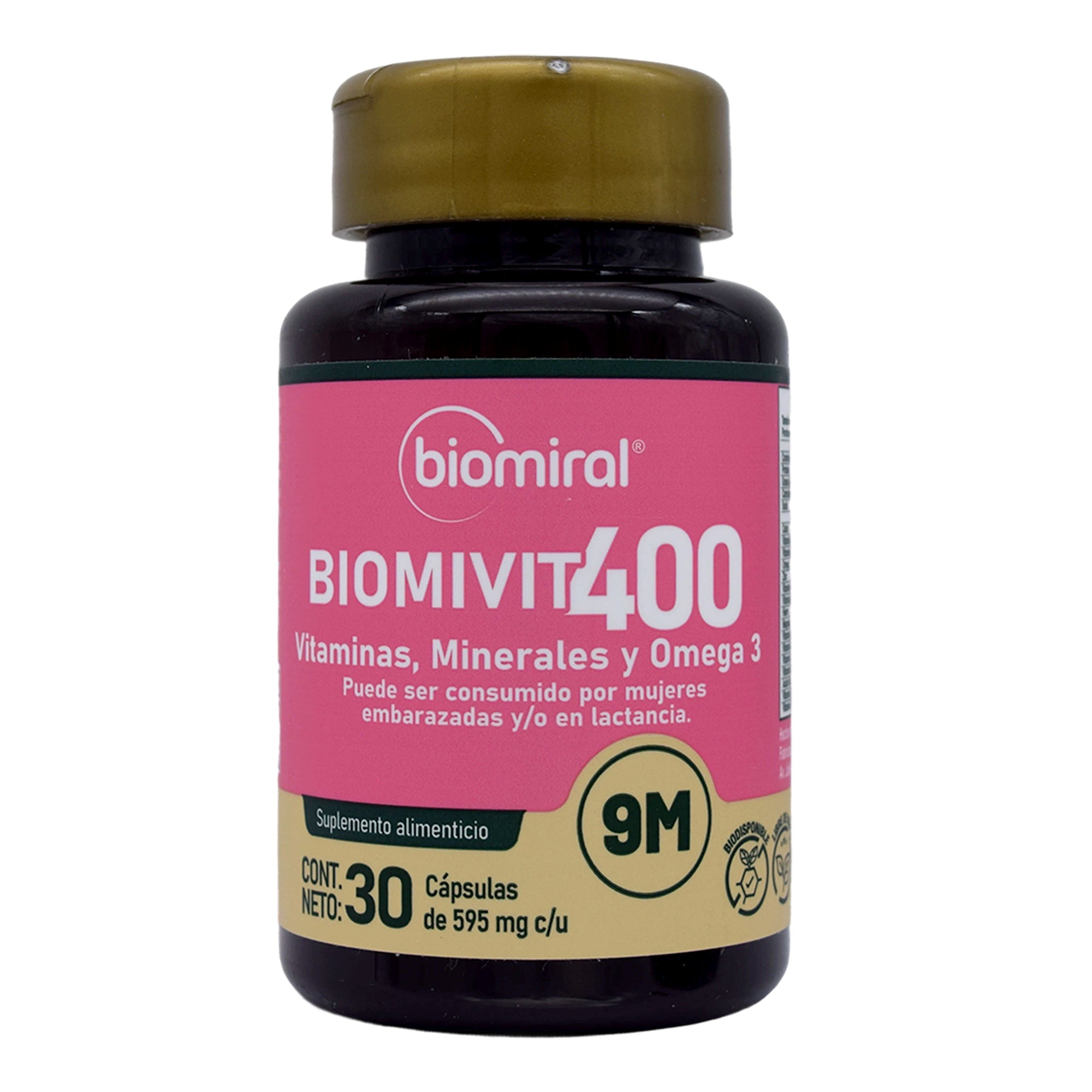 BIOMIVIT-400 Capsulas - c/30 1 BIOMIVIT-400 Capsulas - c/30
