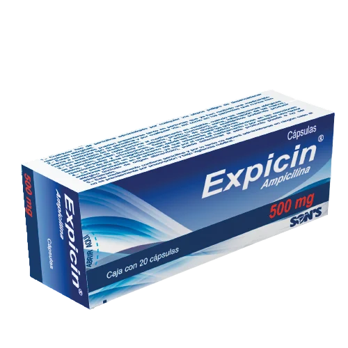 EXPICIN 500MG Capsulas - c/20