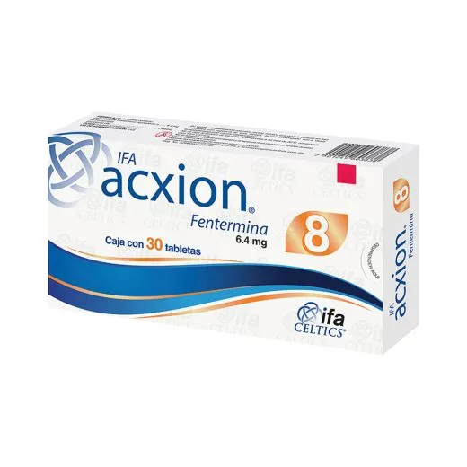 20230217_1043724 Acxion Fentermina caja c/30 tabletas de 6.4mg