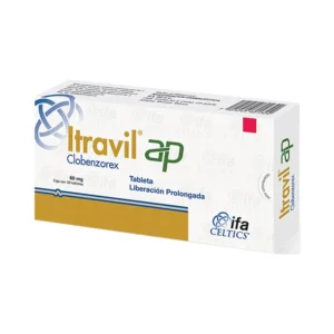 Intravil Clobenzorex AP caja c/30 tabletas de liberación prolongada de 60mg