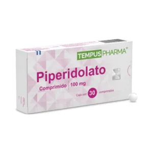 Piperidolato 100mg con 30 comprimidos