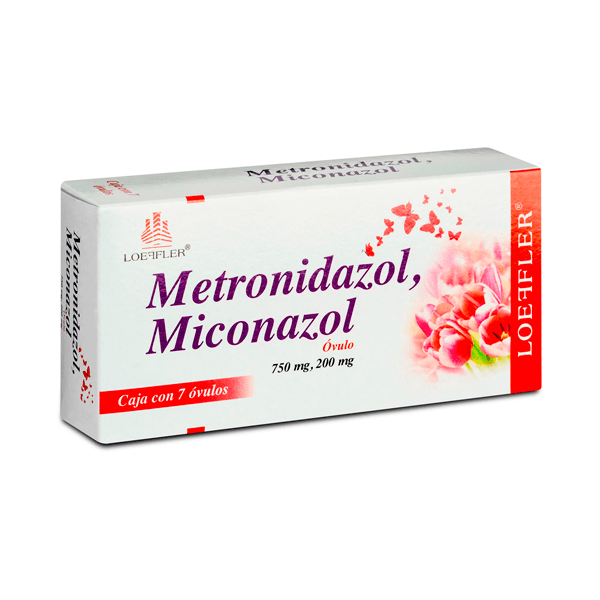 METRONIDAZOL , MICONAZOL Ovulos - c/7