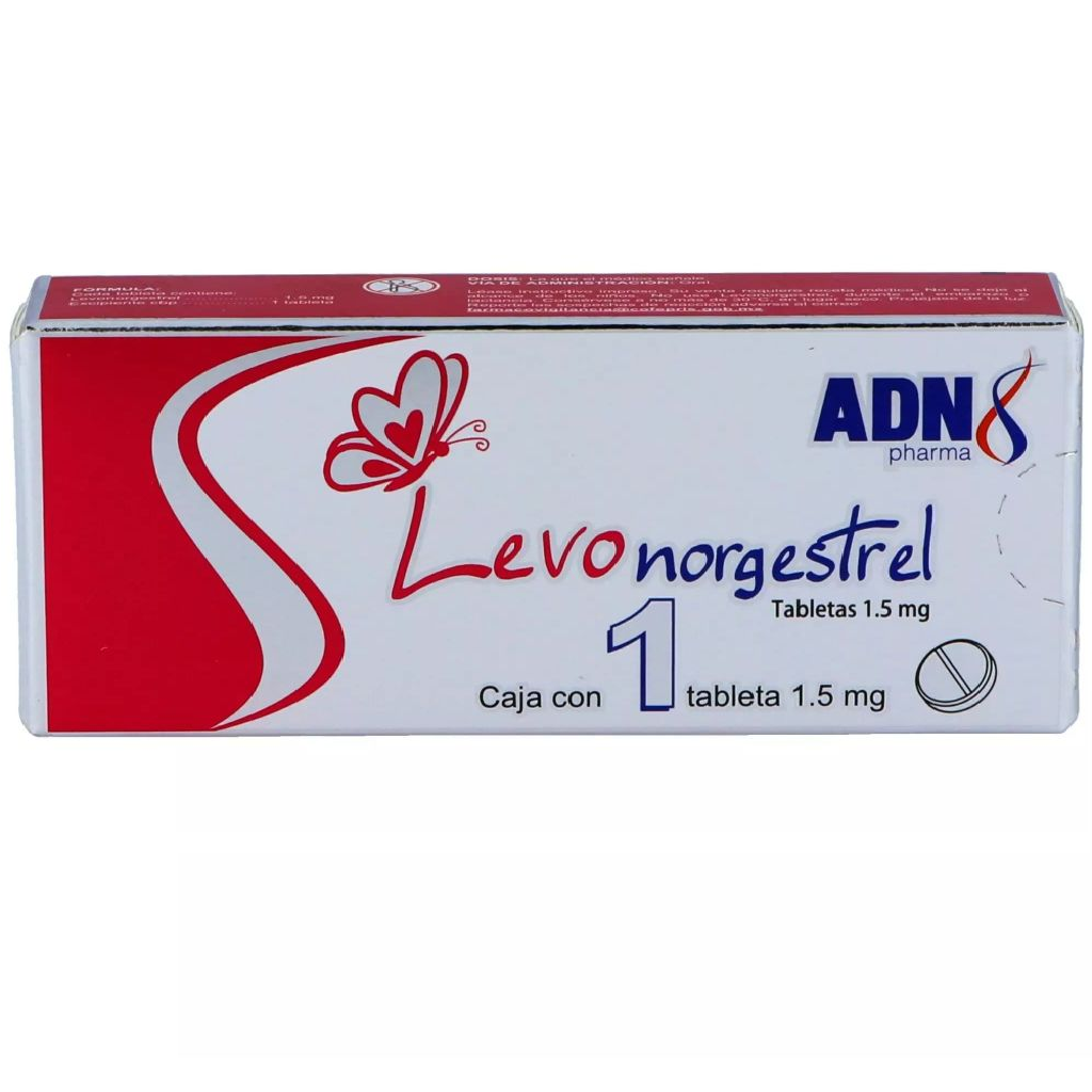 LEVONORGESTREL 1.5MG ADN Tabletas - c/1
