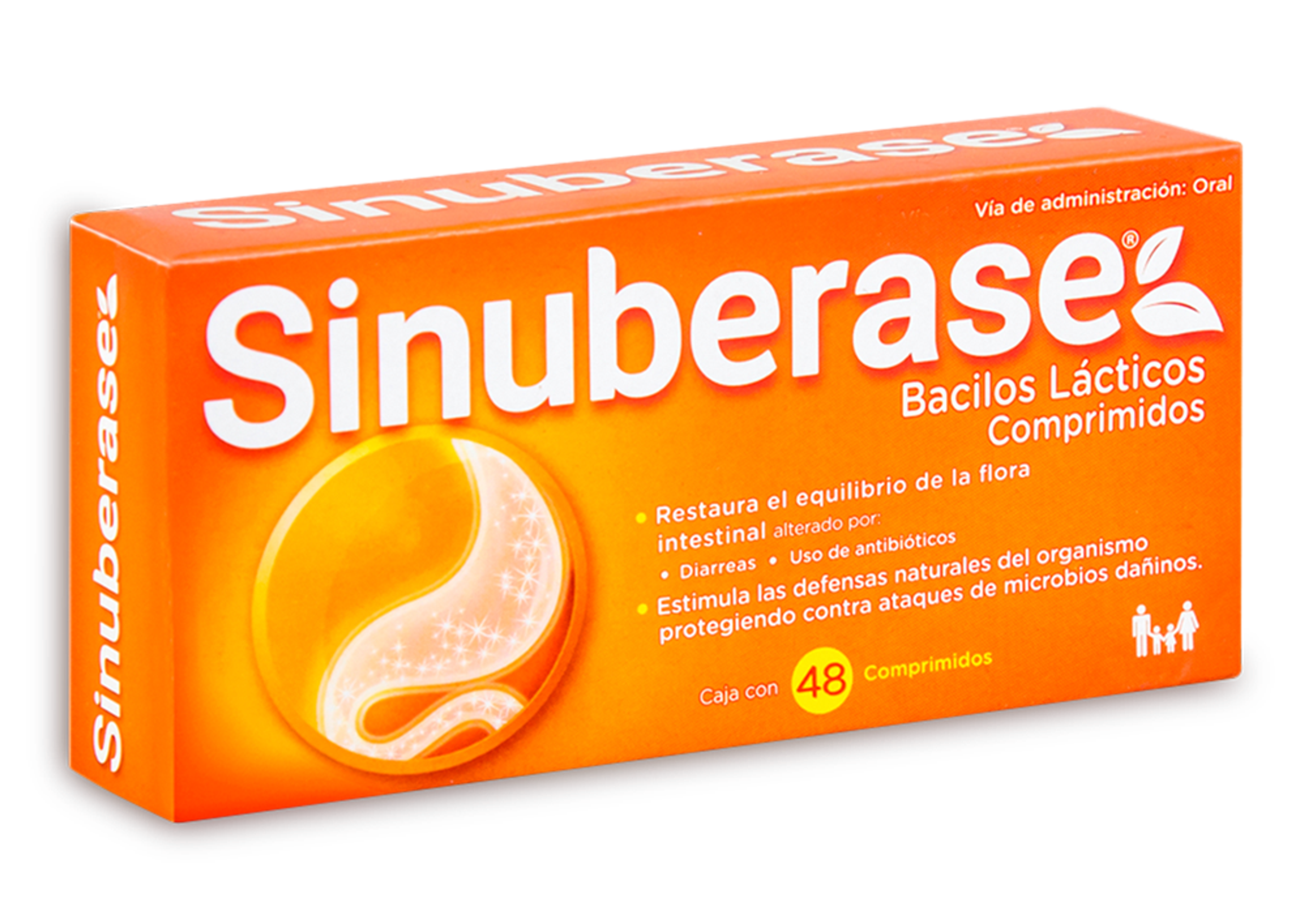 SINUBERASE Comprimidos - c/48