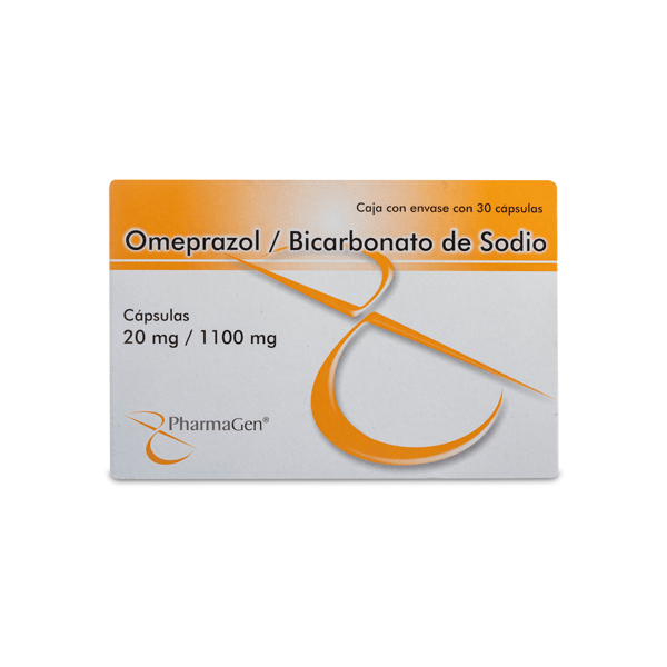 OMEPRAZOL / BICARBONATO DE SODIO Capsulas - c/30
