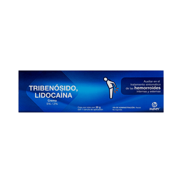 TRIBENOSIDO,LIDOCAINA MAVER Crema - 30 g