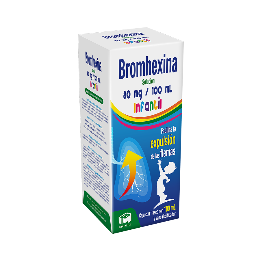 BROMHEXINA INFANTIL BIOMEP Solucion - 100 ml