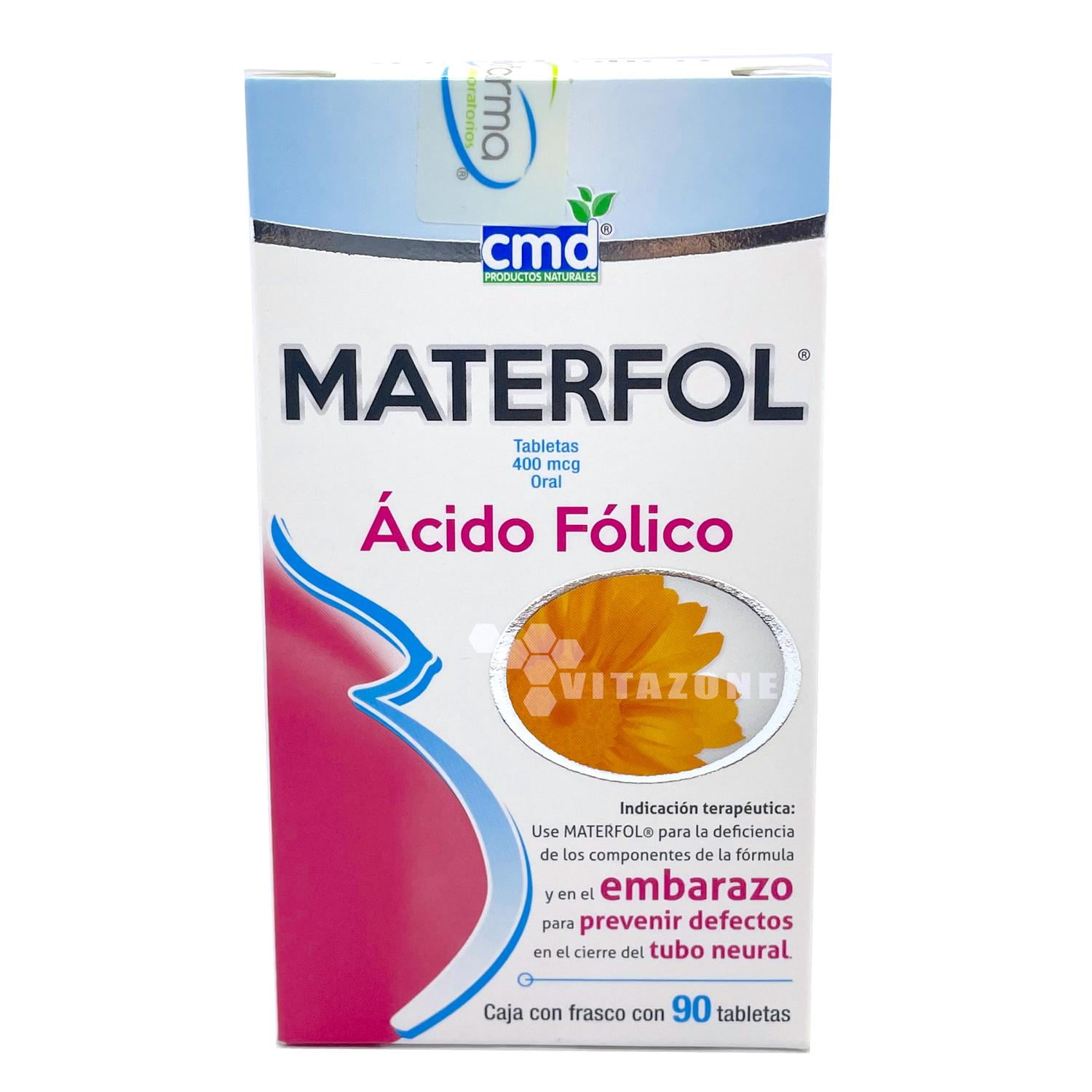 MATERFOL Tabletas - c/90