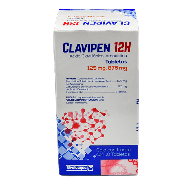 CLAVIPEN 12H Tabletas - c/10