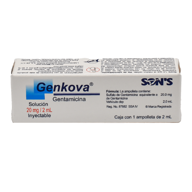 GENKOVA 20MG Solucion Inyectable - c/1