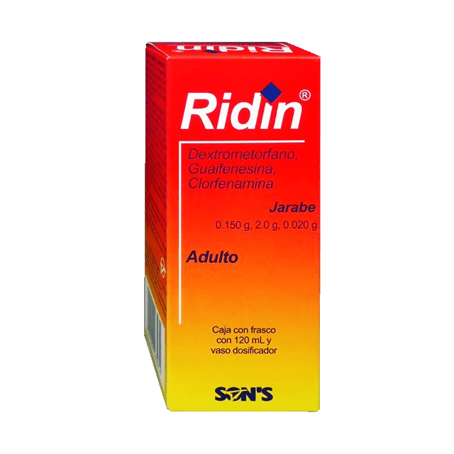 RIDIN ADULTO Jarabe - 120 ml