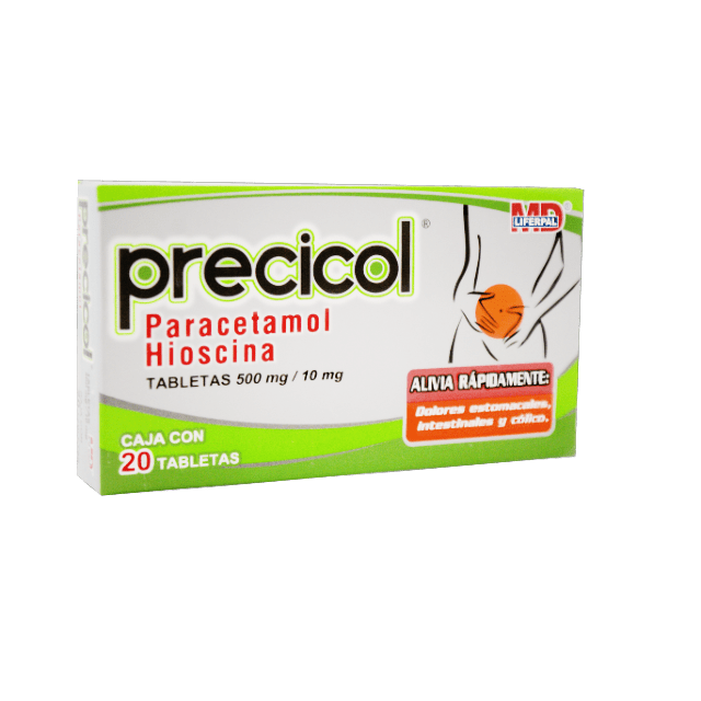 PRECICOL Tabletas - c/20