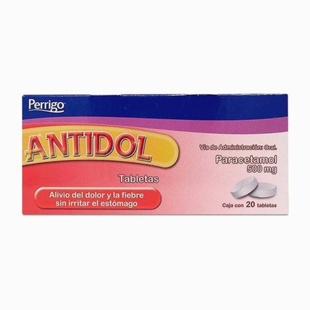 ANTIDOL Tabletas - c/20
