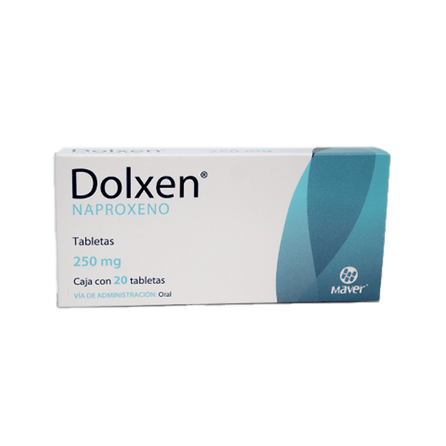 DOLXEN 250MG Tabletas - c/20