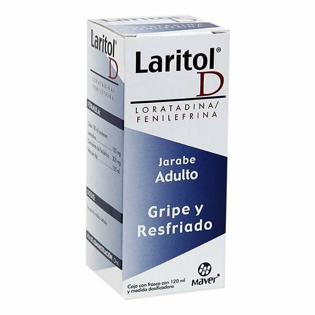 LARITOL D ADULTO Solucion - 120 ml