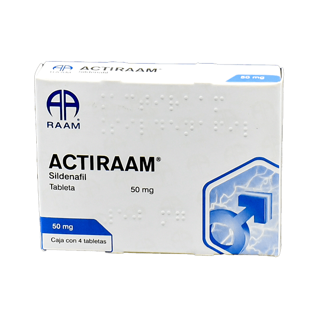 ACTIRAAM 50MG Tabletas - c/4