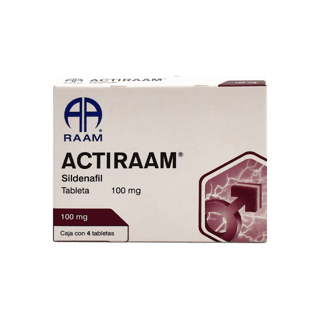 ACTIRAAM 100MG Tabletas - c/4