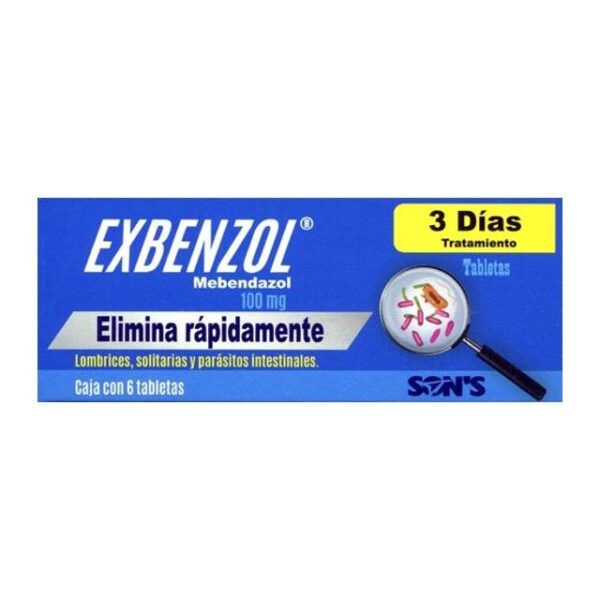 EXBENZOL Tabletas - c/6