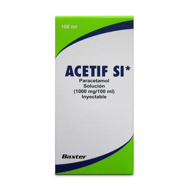 ACETIF SI Solucion Inyectable - 100 ml
