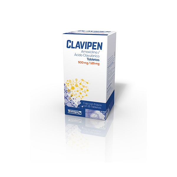 CLAVIPEN  Tabletas - c/15