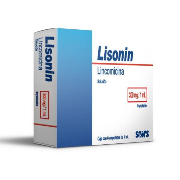 LISONIN 300MG Solucion Inyectable - c/1