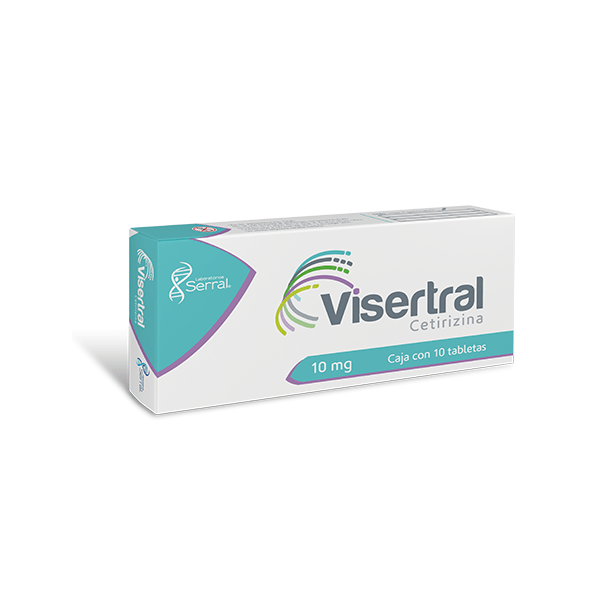 VISERTRAL Tabletas - c/10 1 VISERTRAL Tabletas - c/10