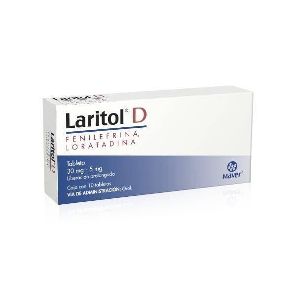LARITOL D Tabletas LP - c/10