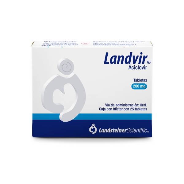 LANDVIR Tabletas - c/25