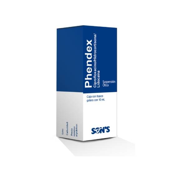 PHENDEX Suspension otica - 10 ml