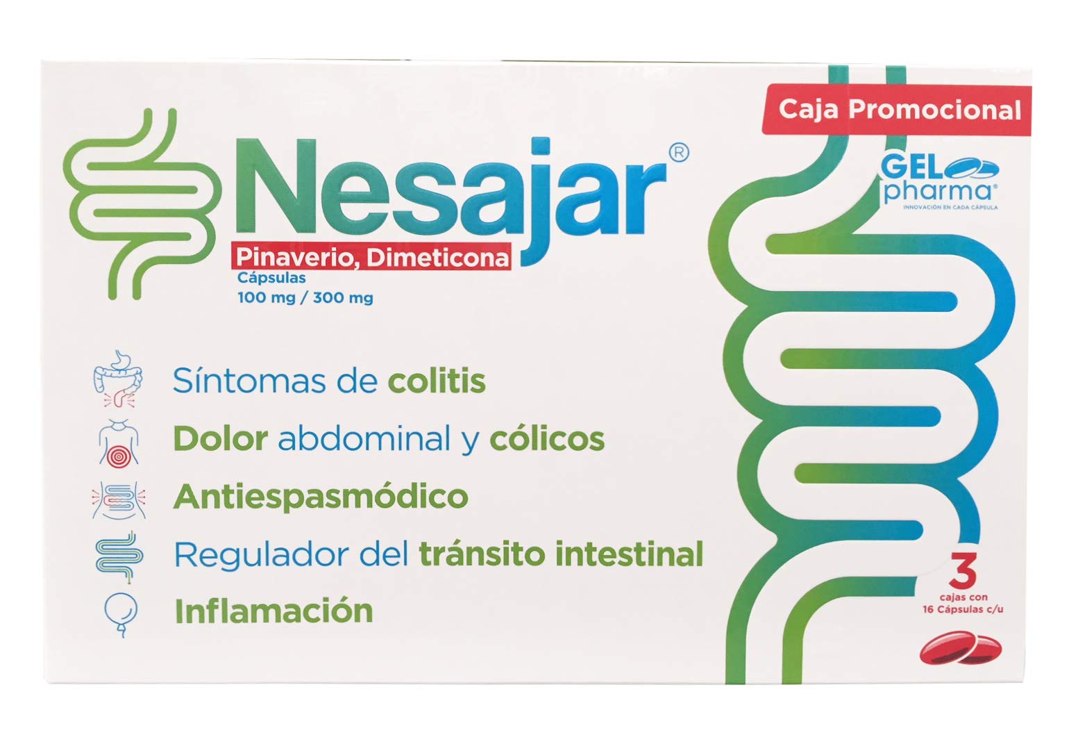 NESAJAR Capsulas - c/16 1 NESAJAR Capsulas - c/16