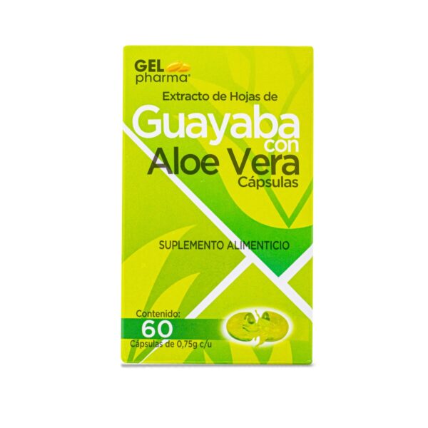 GUAYABA ALOE VERA GELPHARMA Capsulas - c/60