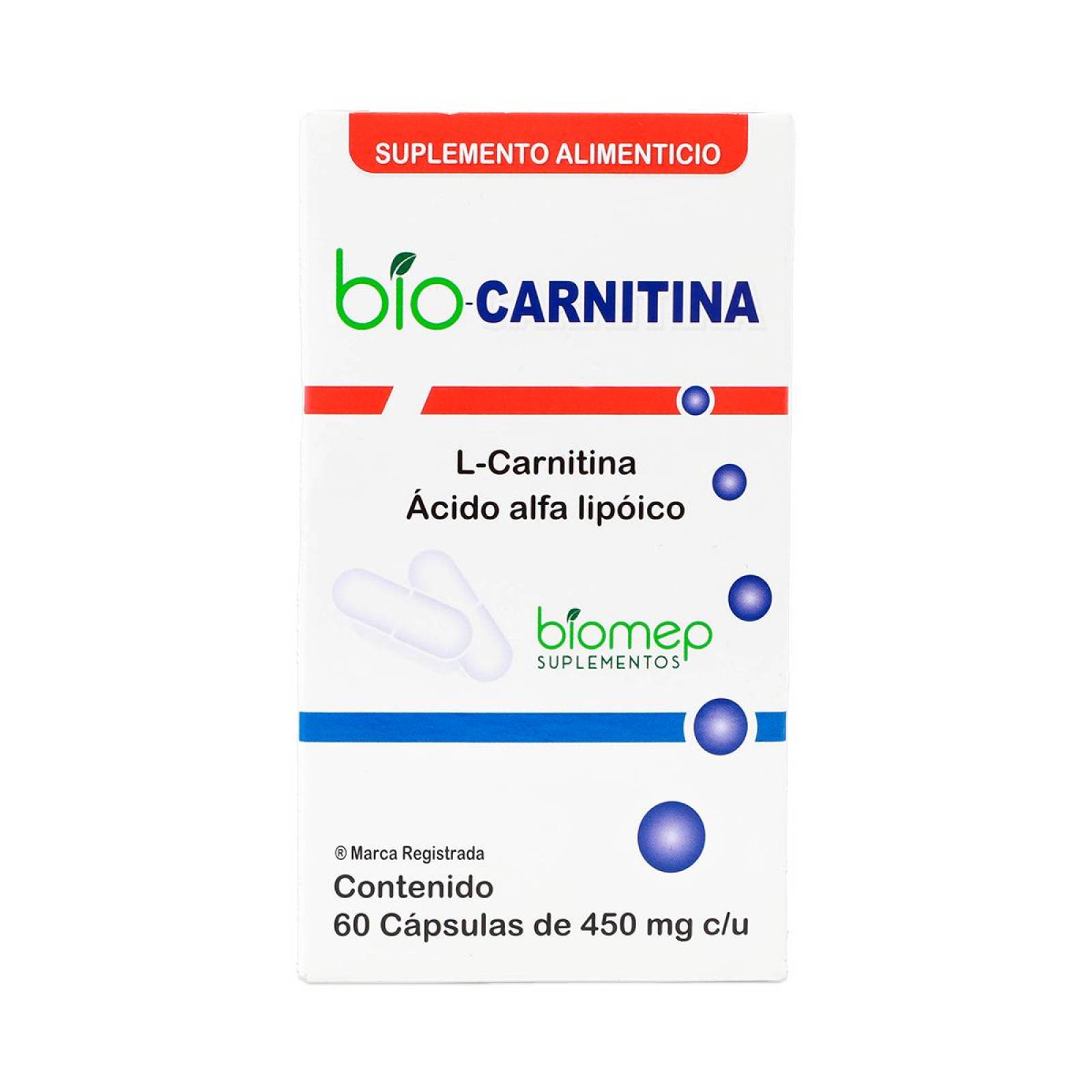 BIO CARNITINA Capsulas - c/60