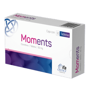 Moments Clomifeno  Caja con 30 tabletas de 50 mg