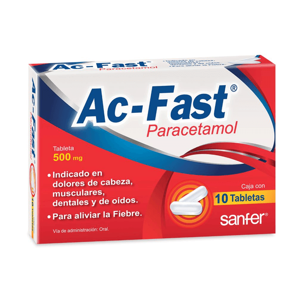 AC-FAST Tabletas - c/10