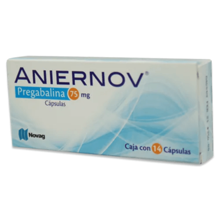 ANIERNOV 75MG Capsulas - c/14