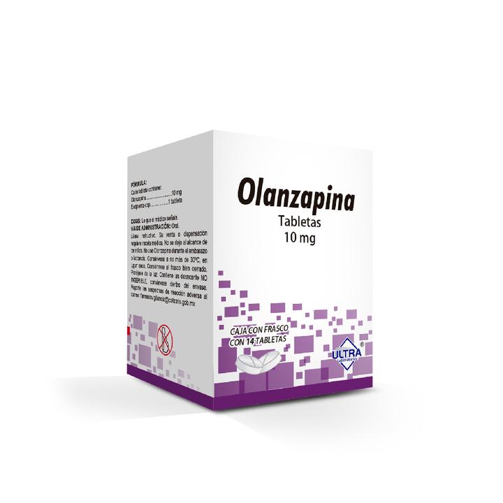 OLANZAPINA ULTRA Tabletas - c/14