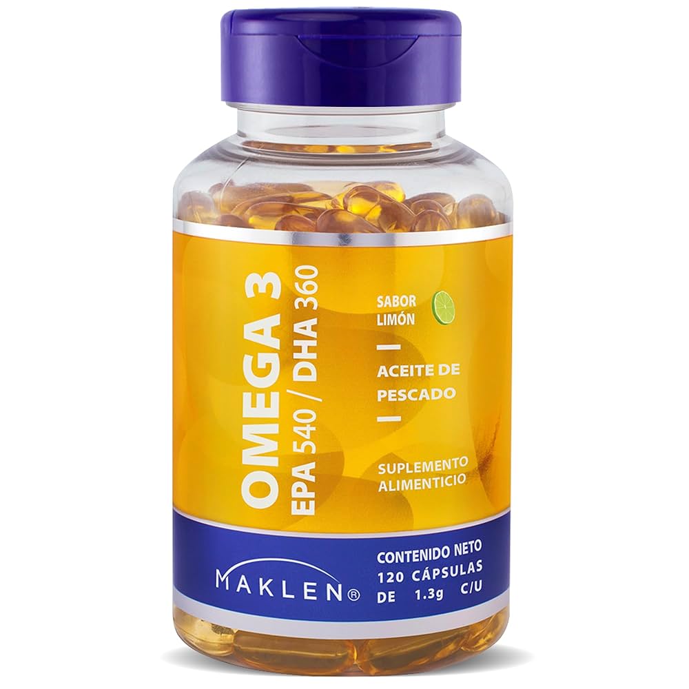 OMEGA 3 EPA Y DHA MAKLEN Capsulas - c/30