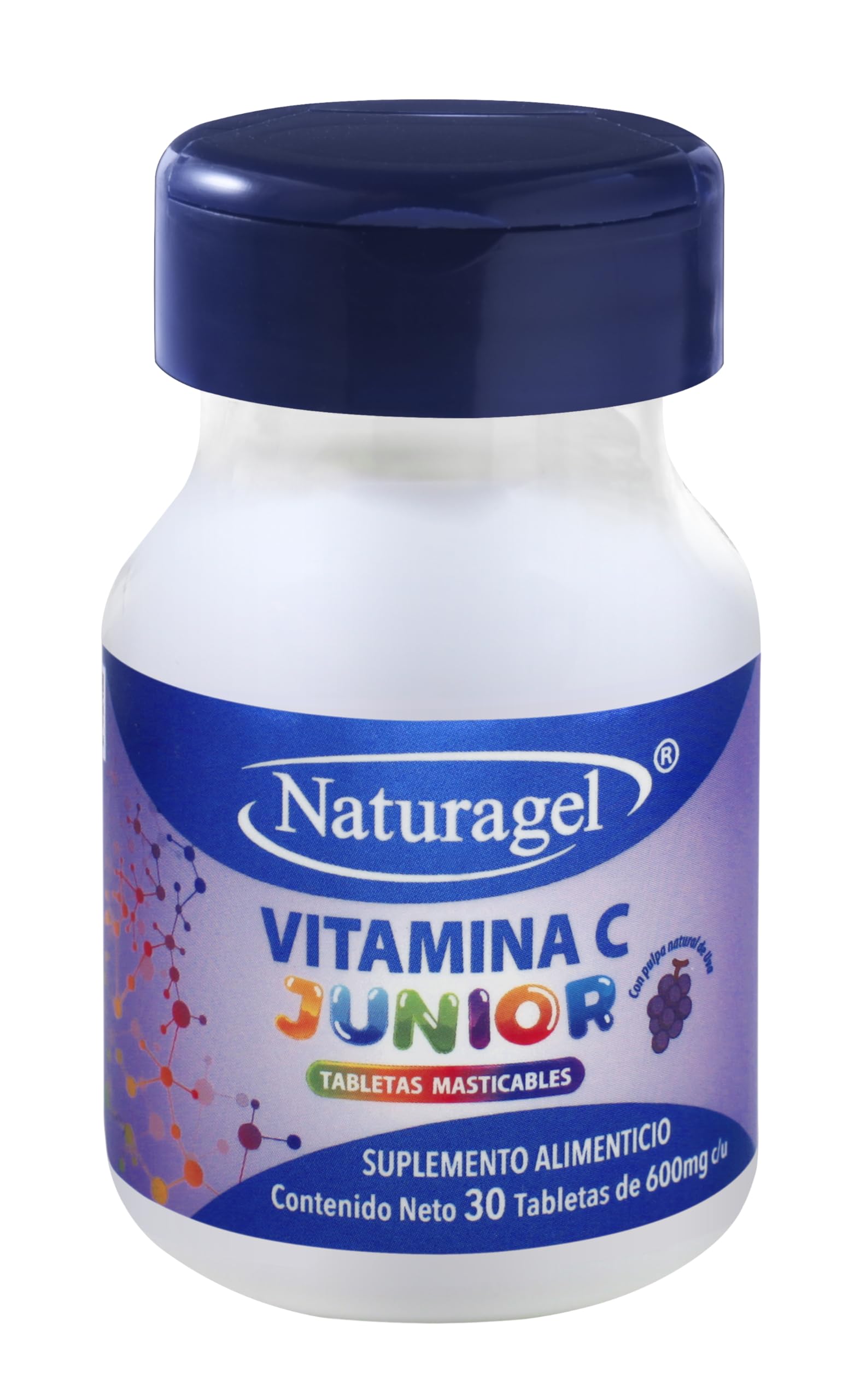 VITAMINA C JUNIOR Tabletas Masticables - c/30